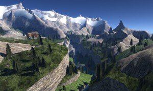 Paysage dans Les Sims 4